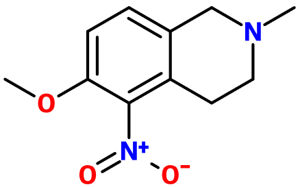 MC011911 6-Methoxy-2-methyl-5-nitro-3,4-dihydro-1H-isoquinoline